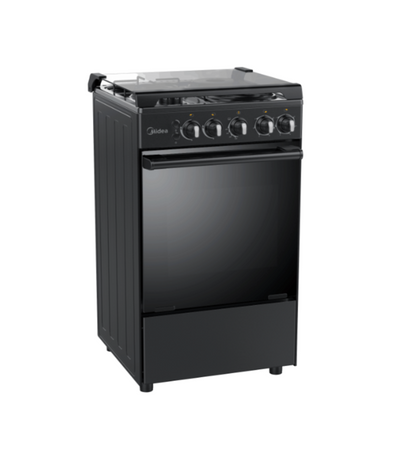 Midea 50 CM 3 Gas Burner + 1 Hot Plate + Rotisserie (Class A) + FREE Kyowa Coffee Maker KW-1205 MKB3 - 0