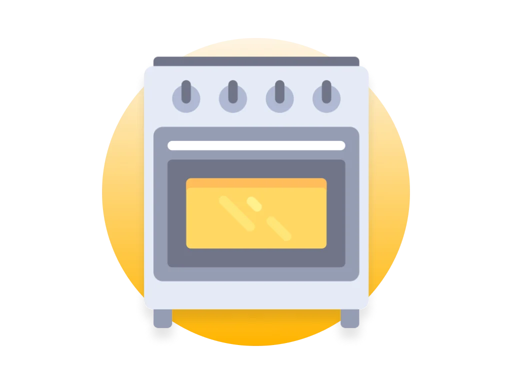 Condura 50CM Range, 4 Gas Burners, Mirror Oven (Class A)