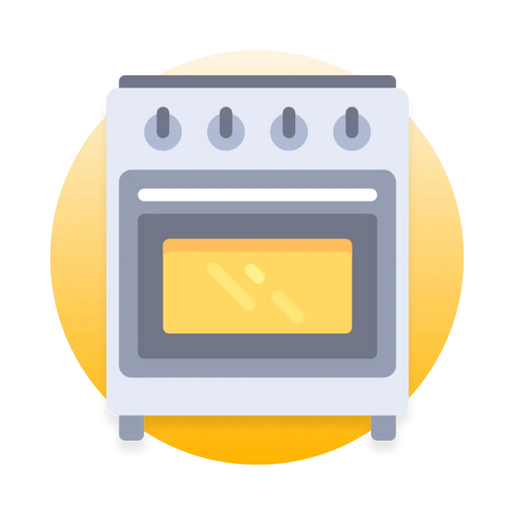 Condura Mirror Oven 50CM 4 Gas Range Basic (Class C)