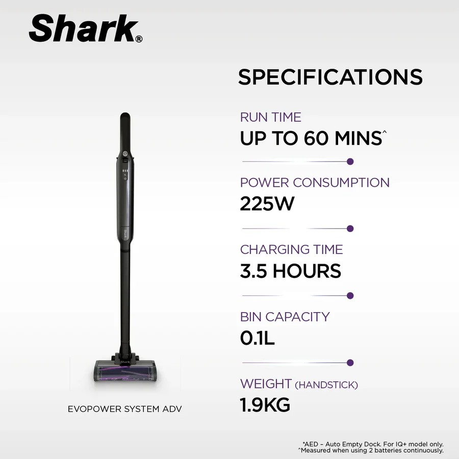 Shark EvoPower System Adv CS601 (Class A)