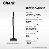 Shark EvoPower System Adv CS601 (Class A)