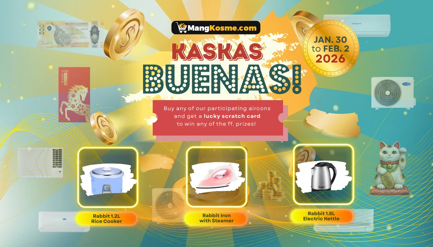 Kaskas desktop homepage