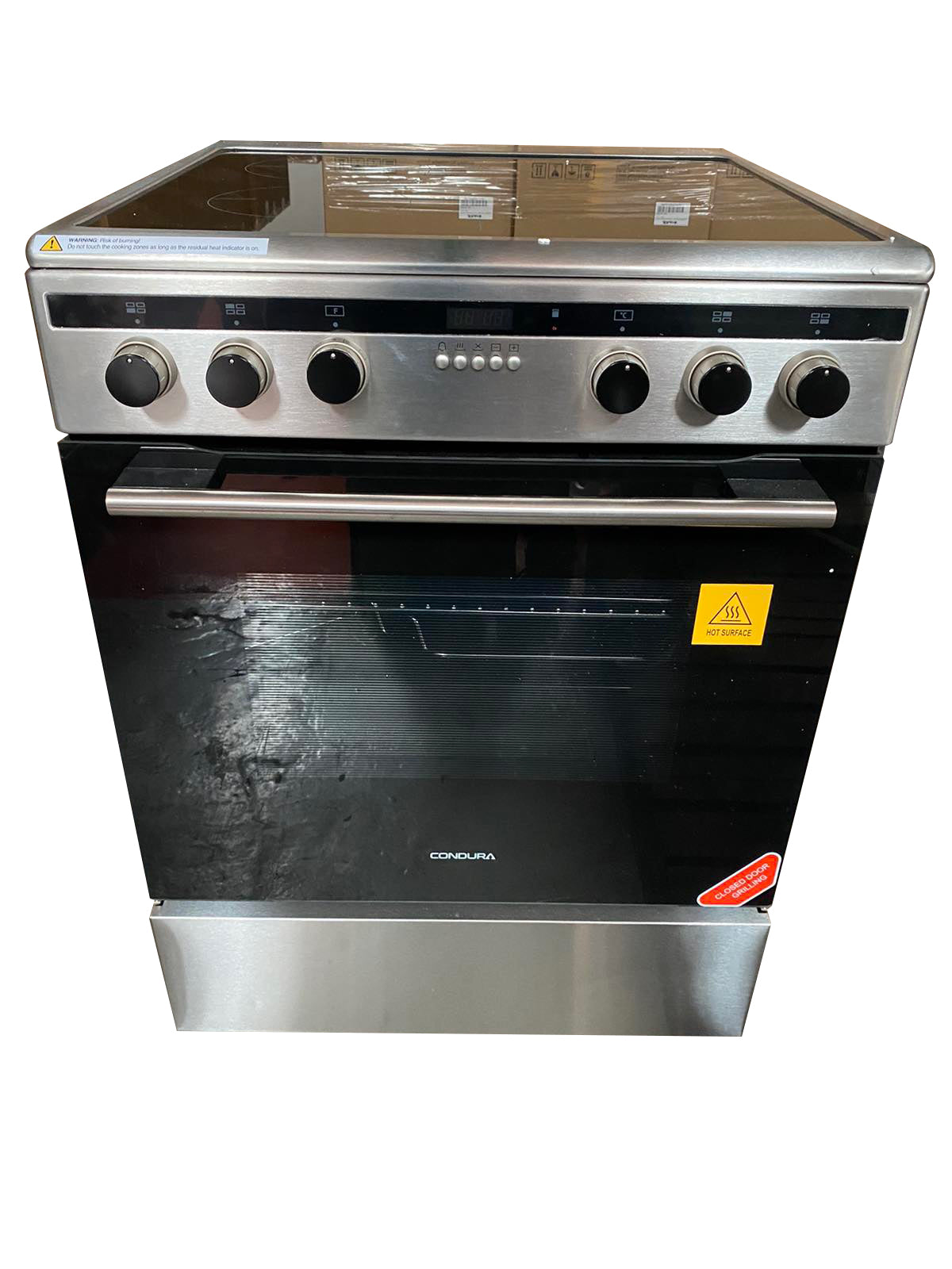 Condura 60 CM, 4Z Induction, Free Standing Gas Range CFC604CM (Class C)