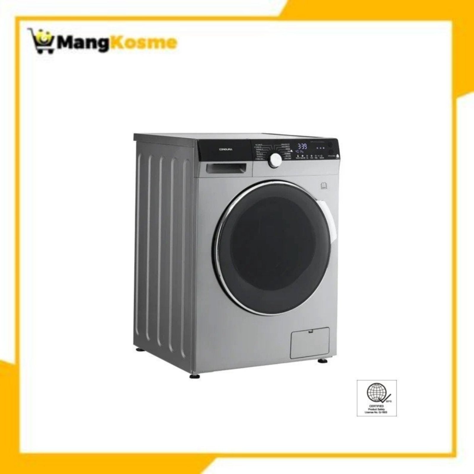 Condura 10.5 KG Front Load Inverter Washing Machine (Class A)