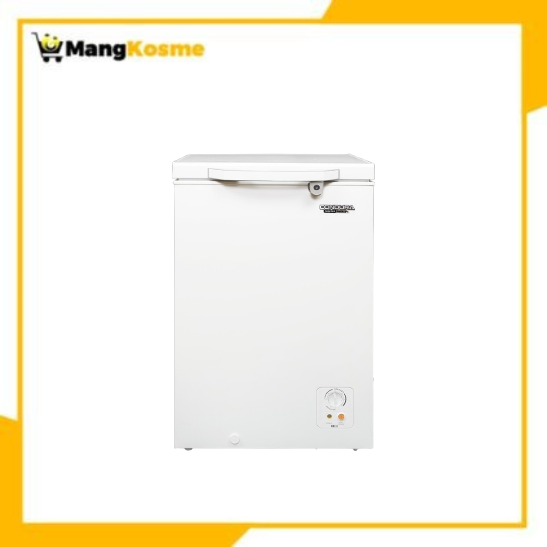 Condura 3.4 Cu. Ft. Negosyo Chest Freezer, Inverter Pro Refrigerator, White, CCF96Ri (Class A)