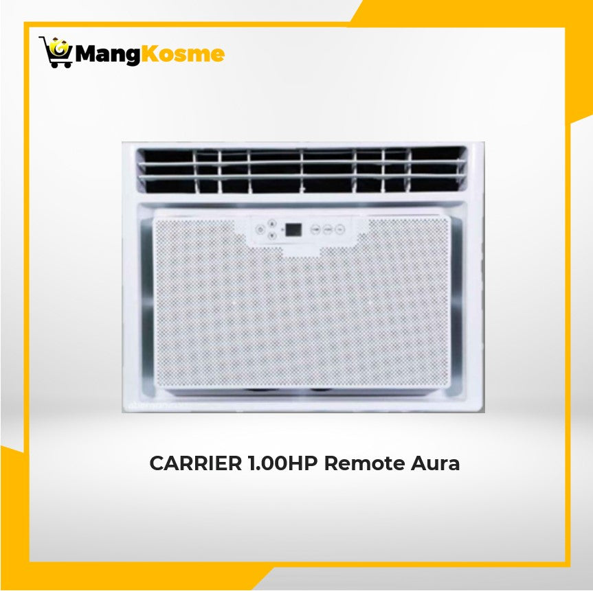 carrier remote aura-airon unit-window type-1.00 hp-front view