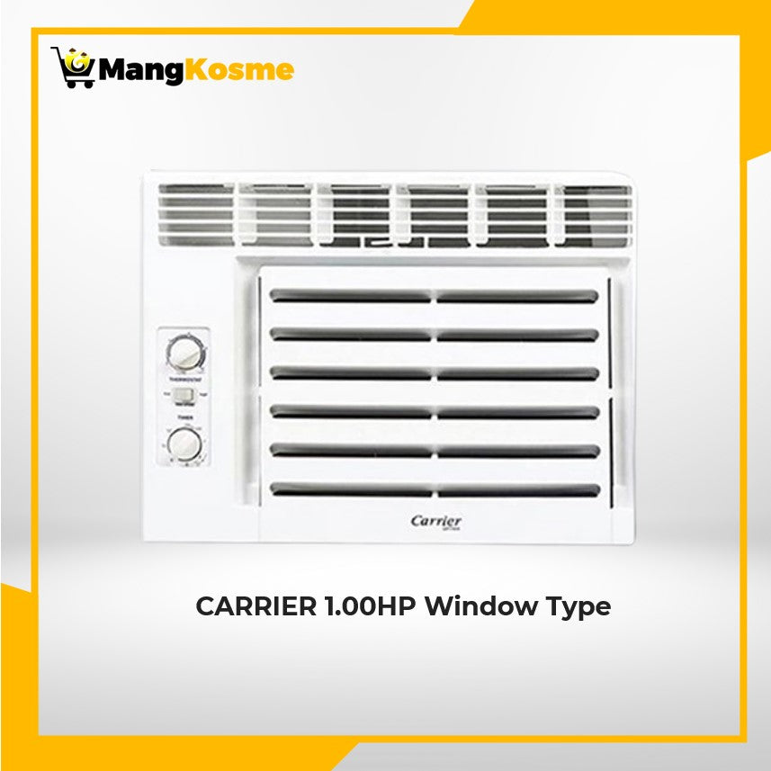 carrier-window-type-1.00 hp-chg1 dlx he-aircon-front-view-mang-kosme
