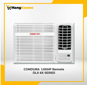 condura-1 hp-remote 6x series- window type aircon-front-view