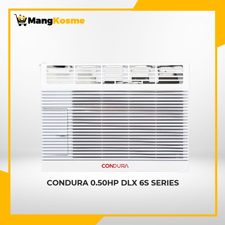 Condura 0.50 HP Deluxe 6S Series Window-Type Air Conditioner (Class B)
