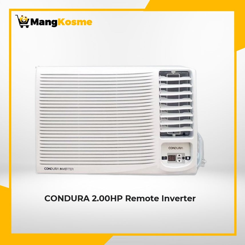 Condura 2.00 HP Remote Window-Type Inverter Air Conditioner (Class B)
