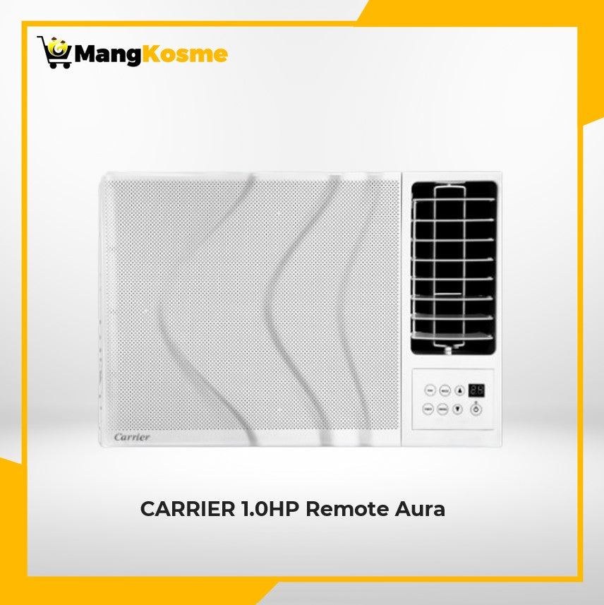 carrier-remote aura-1.00 hp-window-type-aircon-front-view